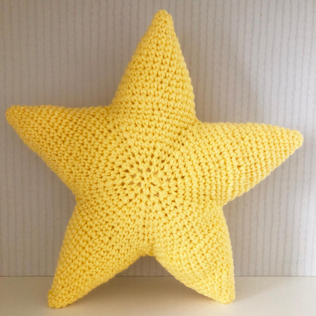 オーダーメイド ハンドメイド 星のあみぐるみ クッション インテリア