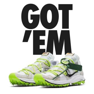 ナイキ(NIKE)のOff-White x Nike WMNS Zoom Terra Kiger 5(スニーカー)