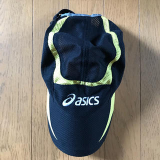 アシックス(asics)のアシックス   キャップ   イエロー×ブラック(キャップ)