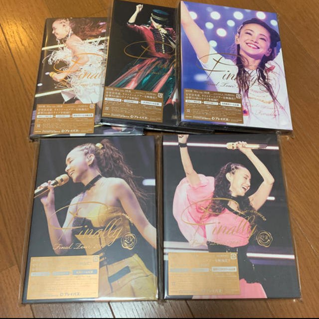 安室奈美恵 finally 初回盤 5セット 新品未使用 ブルーレイ 札幌 大阪 エンタメ/ホビーのDVD/ブルーレイ(ミュージック)の商品写真