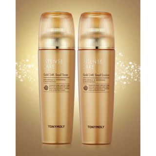 トニーモリー(TONY MOLY)のトニーモリー 化粧水 乳液 セット♡ 24k カタツムリ(化粧水/ローション)