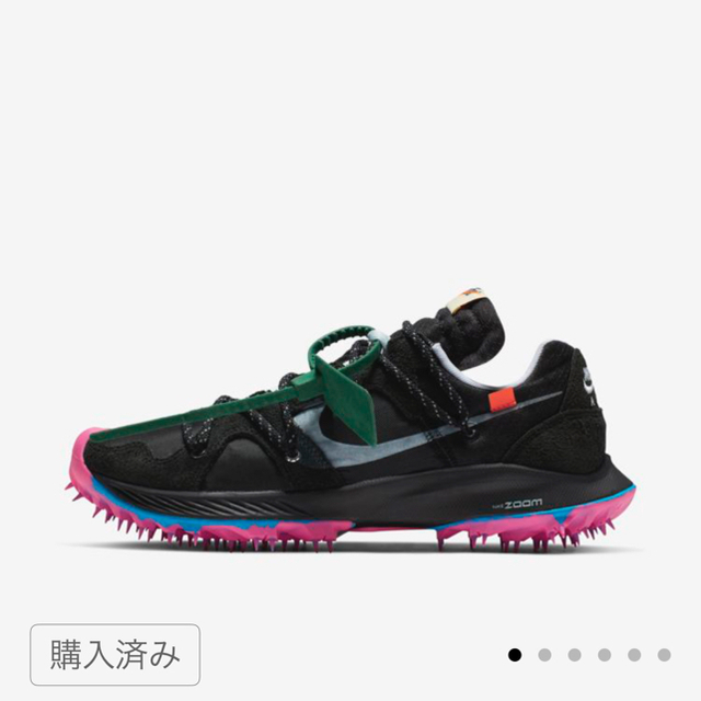 新品未使用購入先NIKE × off white ZOOM TERRA KIGER 5