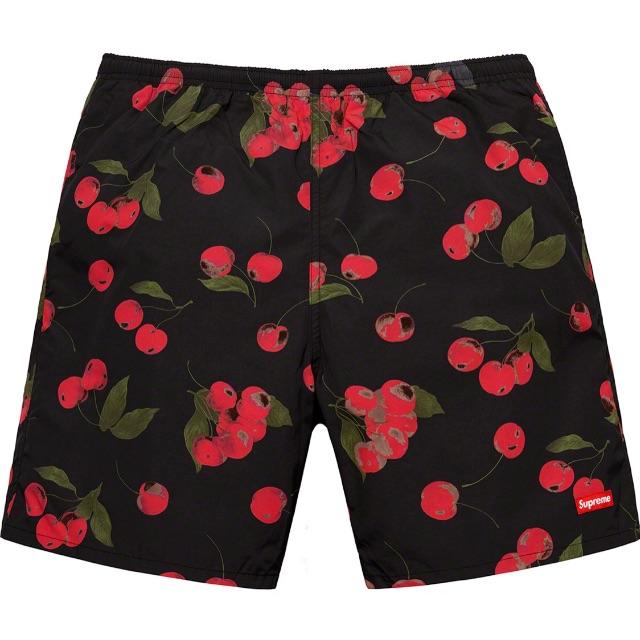 Supreme - Lサイズ nylon water shorts 水着 Cherry さくらんぼ