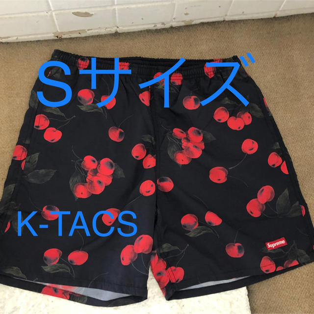 supreme Nylon Water Short Sサイズ チェリーショーツ