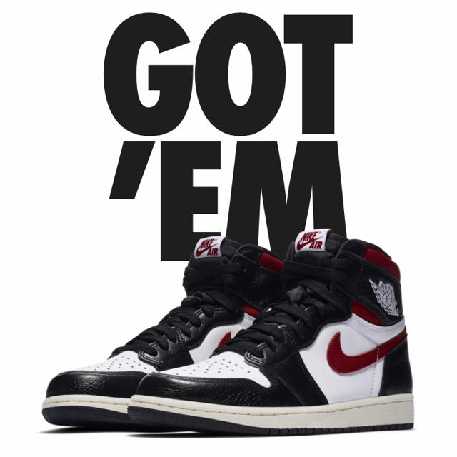 【26】AIR JORDAN 1 RETRO HIGH OG “GYM RED”