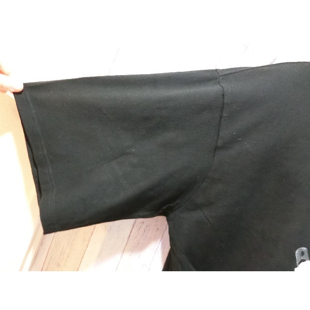 MILKBOY(ミルクボーイ)のMILKBOY クマT 大きめサイズ BIGT ブラック×ブルー メンズのトップス(Tシャツ/カットソー(半袖/袖なし))の商品写真