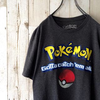 ポケモン(ポケモン)の激レア ポケモン 海外 ヴィンテージ Tシャツ ビッグ ロゴ ポケットモンスター(Tシャツ/カットソー(半袖/袖なし))