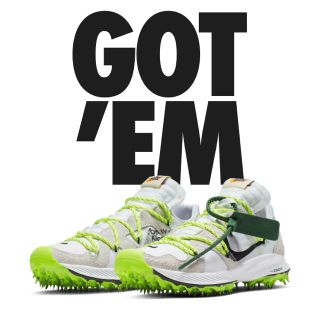 ナイキ(NIKE)のNIKE OFF-WHITE AIR ZOOM TERRA KIGER 28cm(スニーカー)