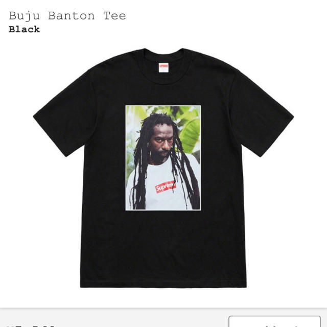 メンズsupreme Buju Banton Tee Black サイズM