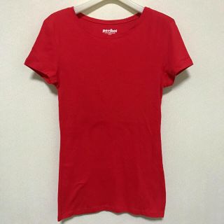 オールドネイビー(Old Navy)の美品 OLD NAVY Uネック Tシャツ(Tシャツ(半袖/袖なし))