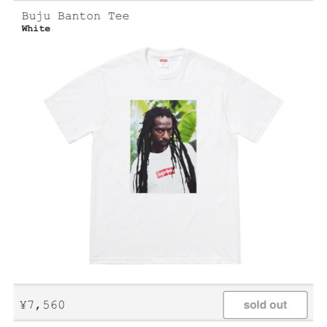 Small商品名Buju Banton Tee