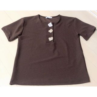 ザラ(ZARA)のZARA トップス(Tシャツ(半袖/袖なし))