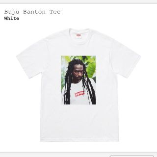 シュプリーム(Supreme)のSupreme Buju Banton Tee  Sサイズ White(Tシャツ/カットソー(半袖/袖なし))