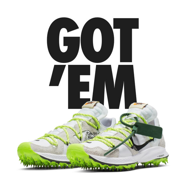 Nike × off white ZOOM TERRA KIGER 5スニーカー