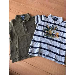 ポロラルフローレン(POLO RALPH LAUREN)のラルフローレン ポロシャツ 90 2枚セット(Tシャツ/カットソー)