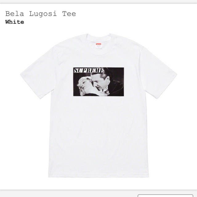 supreme bela lugosi tee white M - Tシャツ/カットソー(半袖/袖なし)