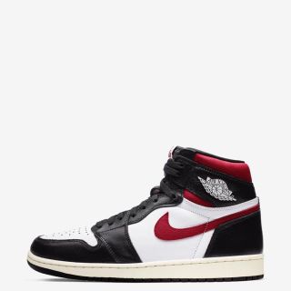 ナイキ(NIKE)のnike air jordan black white gym red(スニーカー)