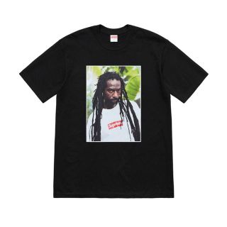 シュプリーム(Supreme)の19ss Lサイズ 黒 supreme buju banton tee(Tシャツ/カットソー(半袖/袖なし))