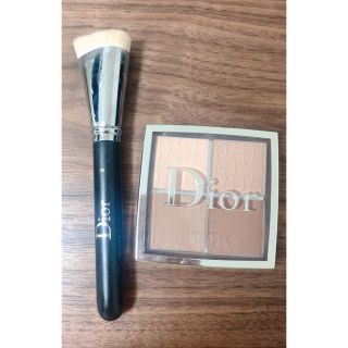 ディオール(Dior)のDior バックステージ コントゥールパレット コントゥール用ブラシ(コントロールカラー)