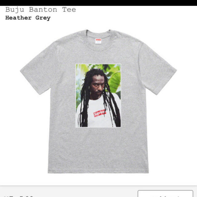 Buju Banton Tee グレー M