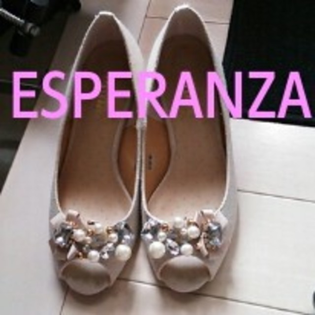 ESPERANZA(エスペランサ)のESPERANZAビジューパンプス レディースの靴/シューズ(ハイヒール/パンプス)の商品写真