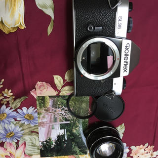 ライカ(LEICA)のローライフレックスSL35 85mm(フィルムカメラ)