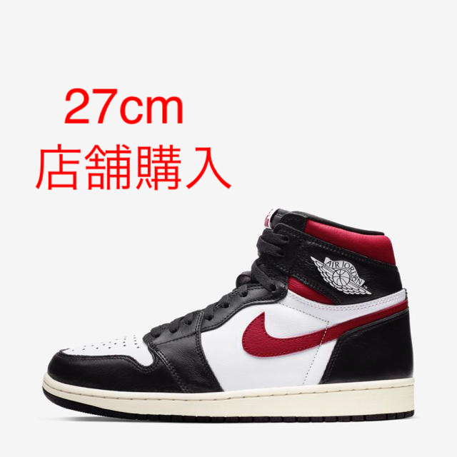 メンズ店舗購入 AIR JORDAN 1 gym red