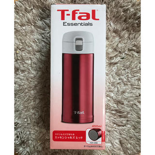ティファール(T-fal)の新品未使用☆T-fal 水筒 真空断熱ケータイマグ 450ml(水筒)