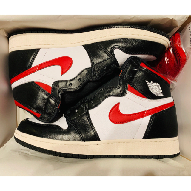 NIKE(ナイキ)のair jordan 1 black white sail gym red gs メンズの靴/シューズ(スニーカー)の商品写真