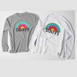 ディーゼル(DIESEL)の【即発送】S'DAYS エスデイズ Mサイズ ロンT グレー(Tシャツ/カットソー(七分/長袖))