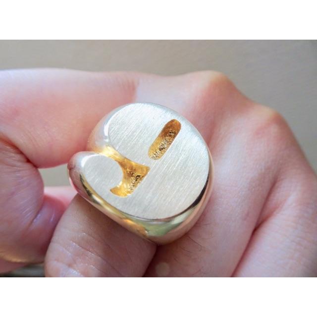 当社の 仁尾彫金『ゴールドナンバー９リング』ハンドメイド174 リング(指輪)