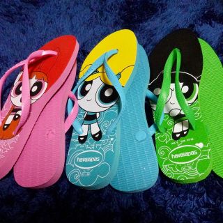 ハワイアナス(havaianas)のhavaianas パワーパフガールズ 3足セット(ビーチサンダル)