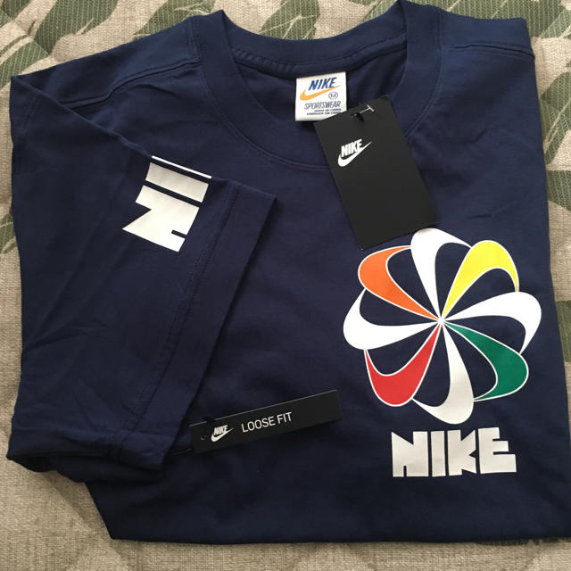 ナイキ 風車 NIKE AS M NSW SS TEE CLASSICS M★紺