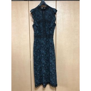 ザラ(ZARA)のZARA レースワンピース(ミディアムドレス)