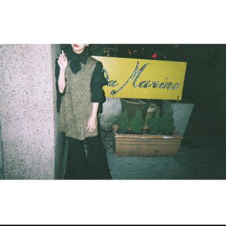 フォーリン(Fallin')の[FICTION TOKYO]Bow Tie Leopard One-piece(ミニワンピース)