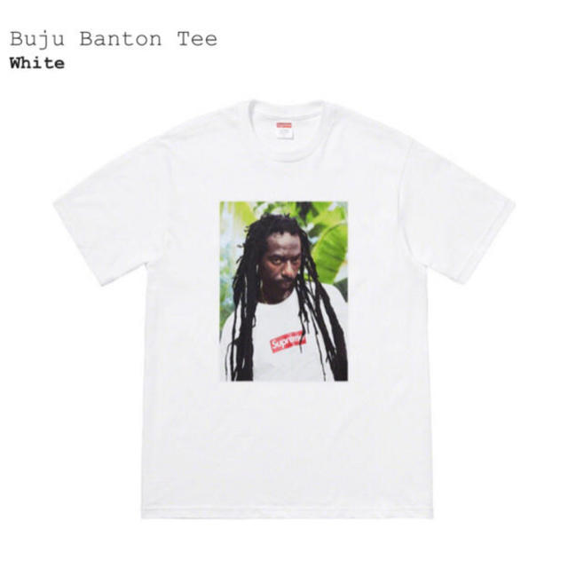 Supreme Buju Banton Tee White Sサイズ