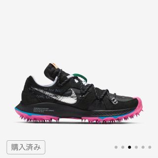 ナイキ(NIKE)のOFF WHITE NIKE AIR ZOOM TERRA KIGER 5(スニーカー)