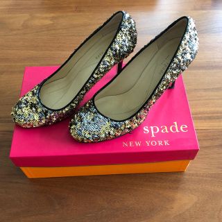 ケイトスペードニューヨーク(kate spade new york)のkate spade new york スパンコールパンプス(ハイヒール/パンプス)