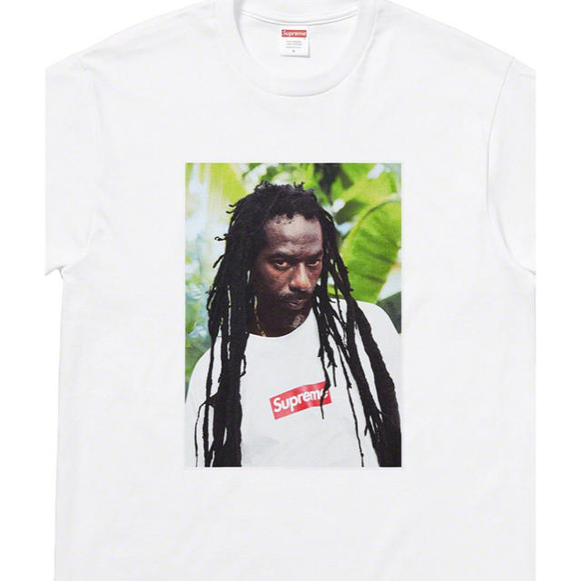 メンズsupreme buju banton tee white m