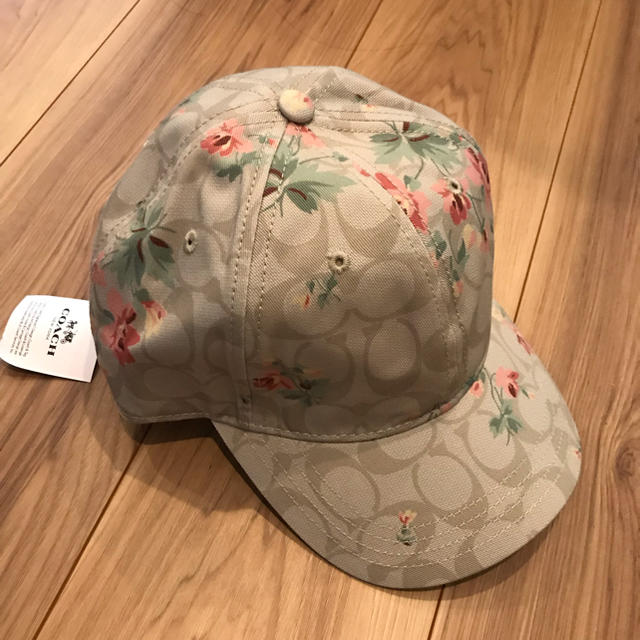 COACH - ≪新品≫ COACH シグネチャーフローラル キャップの通販 by COACH - ≪新品≫ COACH シグネチャーフローラル キャップの通販 by