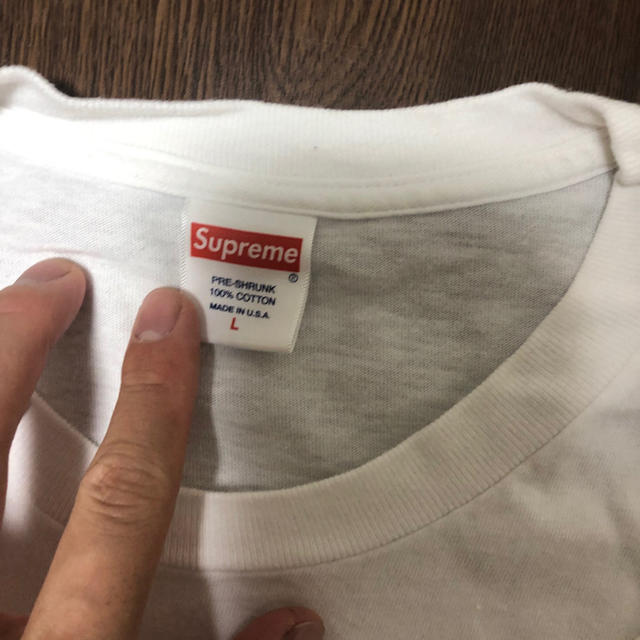 Supreme(シュプリーム)のsupreme tシャツ Lサイズ メンズのトップス(Tシャツ/カットソー(半袖/袖なし))の商品写真