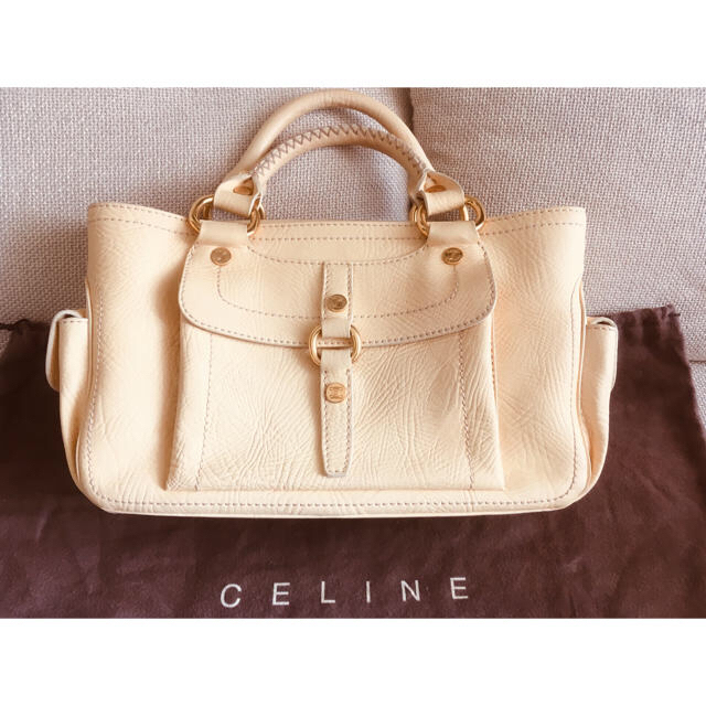 celine(セリーヌ)のセリーヌ ブギーバッグ オフホワイト レディースのバッグ(ハンドバッグ)の商品写真