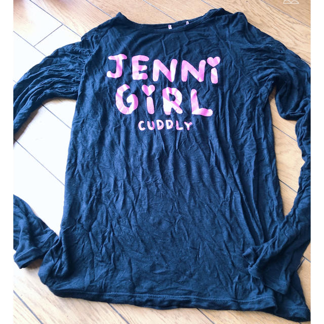 JENNI(ジェニィ)のジェニー JENNI   ブラック  ロンT  キッズ/ベビー/マタニティのキッズ服女の子用(90cm~)(その他)の商品写真