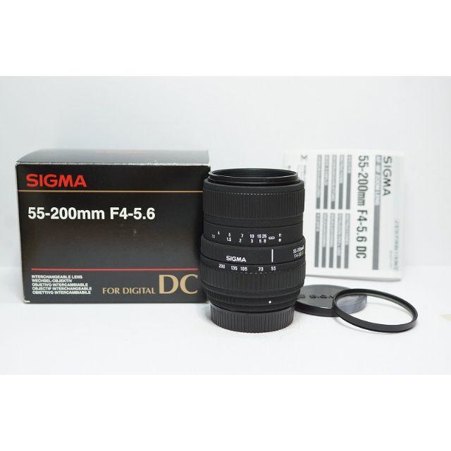 【軽量コンパクト】 SIGMA 55-200mm F4-5.6 DC