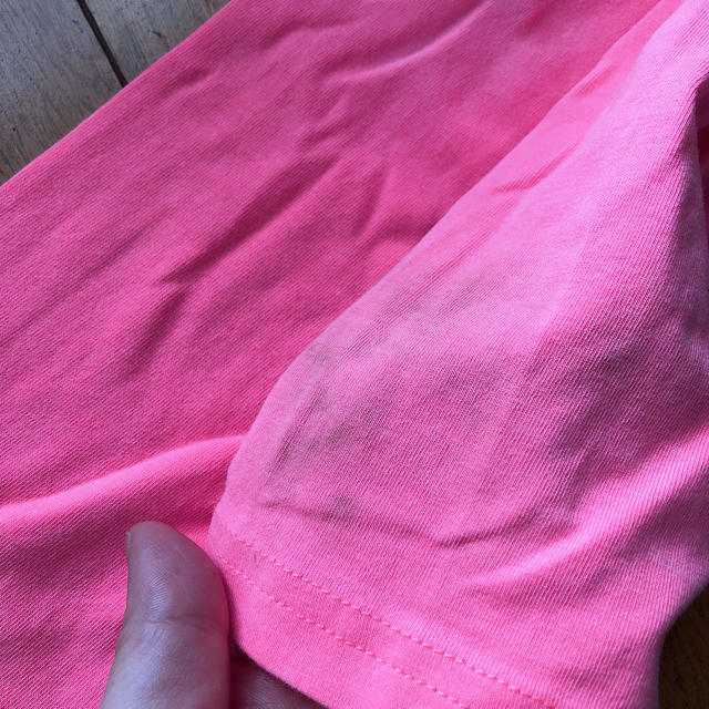 蛍光ピンク  レギンス キッズ/ベビー/マタニティのキッズ服女の子用(90cm~)(パンツ/スパッツ)の商品写真