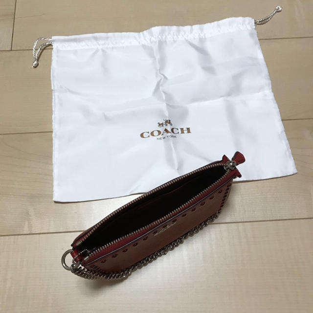 COACH(コーチ)の新品未使用 COACH本革クラッチバッグ レディースのバッグ(クラッチバッグ)の商品写真