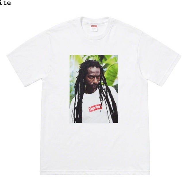 トップスSupreme Buju Banton Tee White Mサイズ