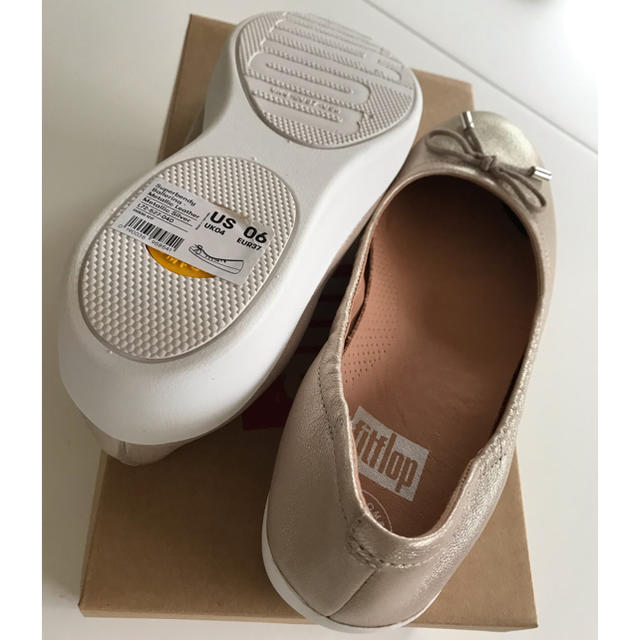 fitflop(フィットフロップ)のfitflop フィットフロップ US6 コンフォート バレリーナ レディースの靴/シューズ(バレエシューズ)の商品写真