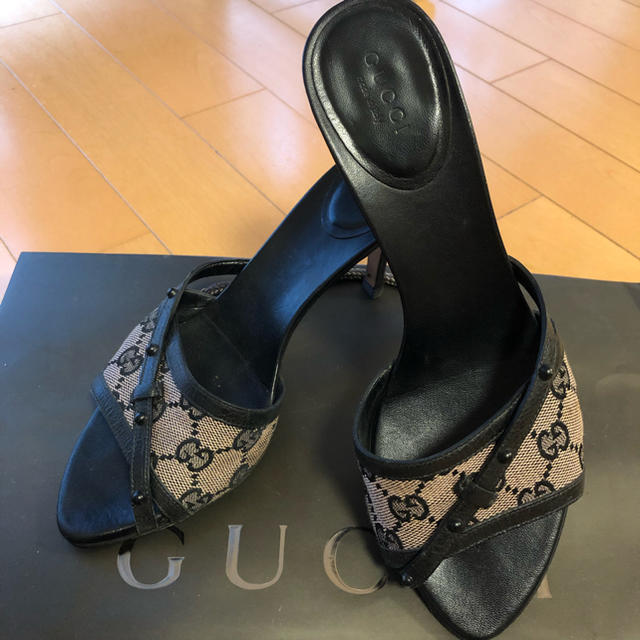 Gucci(グッチ)のGUCCI ミュール サンダル36 1/2  23.5cm レディースの靴/シューズ(サンダル)の商品写真