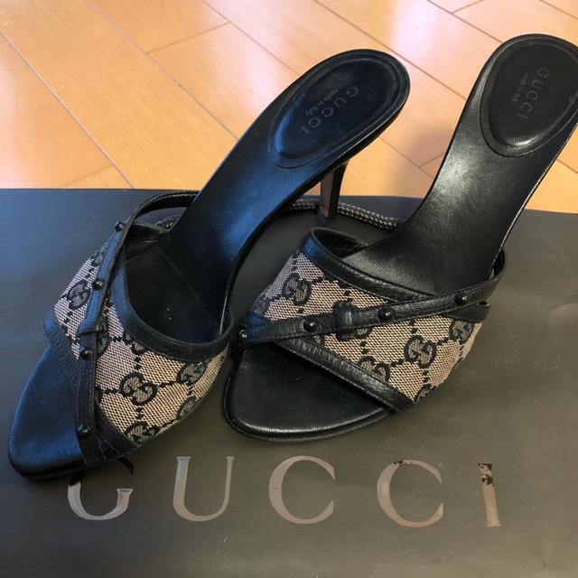 Gucci(グッチ)のGUCCI ミュール サンダル36 1/2  23.5cm レディースの靴/シューズ(サンダル)の商品写真